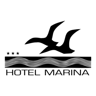 Marina Hotel Logo PNG Vector