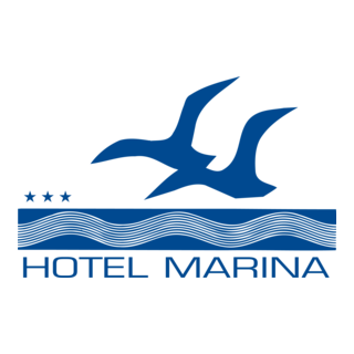 Marina Hotel Logo PNG Vector