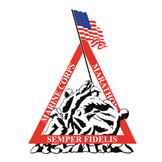 Marine Corps Marathon Logo PNG Vector