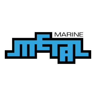 Marine Metal Logo PNG Vector