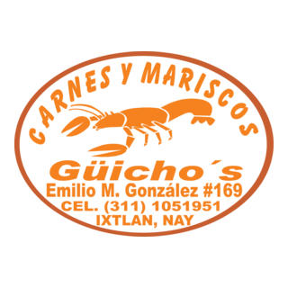 Mariscos Guichos Logo PNG Vector