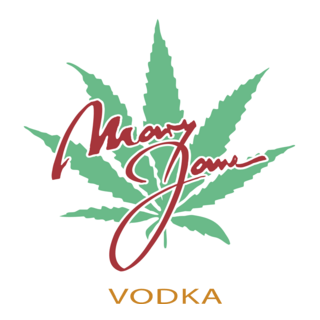 Mary Jane Vodka Logo PNG Vector