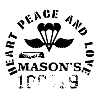 Mason's heart Logo PNG Vector