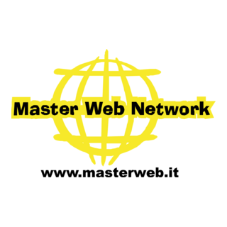 Master Web Network Logo PNG Vector