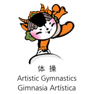 Beijing Mascot (Mod. Artistic Gymnastic) Logo PNG Vector