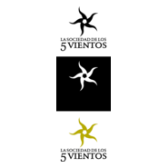 La Sociedad de los 5 Vientos Logo PNG Vector