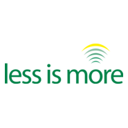 less is more Logo PNG Vector
