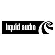 Liquid Audio Logo PNG Vector