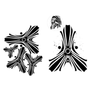 LOS INDIOS SOL GALACTICOS Logo PNG Vector