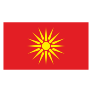 Macedonian Flag Logo PNG Vector