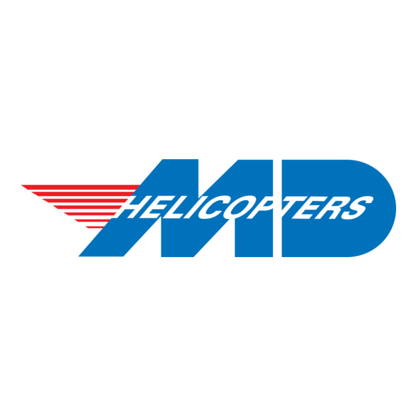 MD Helicopters Logo PNG Vector