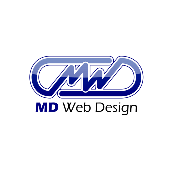 MD Web Design Logo PNG Vector