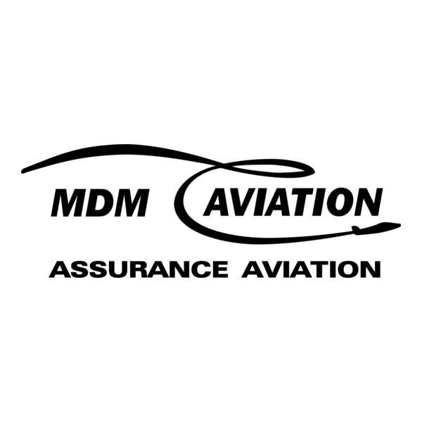 MDM Aviation Logo PNG Vector