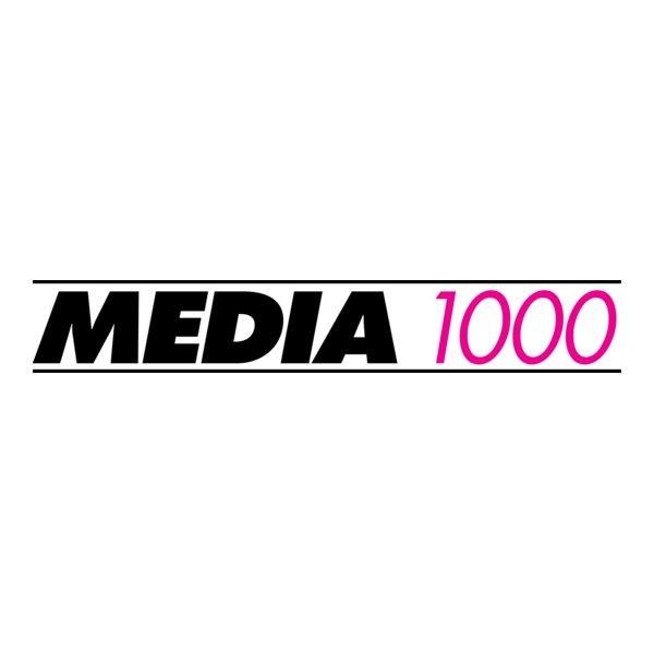 Media 1000 Logo PNG Vector