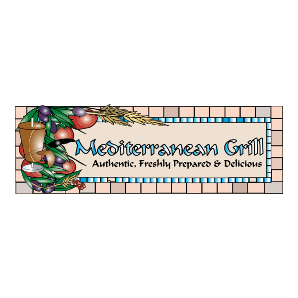 Mediterranean Grill Logo PNG Vector