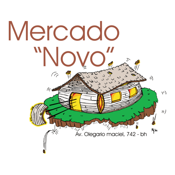 Mercado Novo Logo PNG Vector
