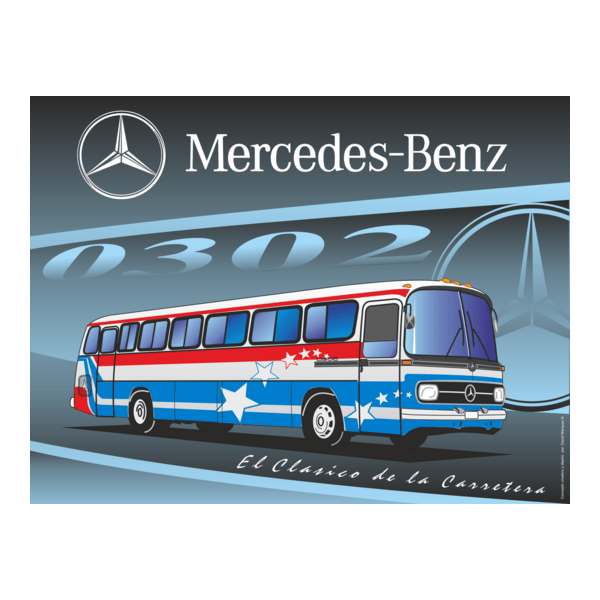 MERCEDES BENZ 0302 Logo PNG Vector