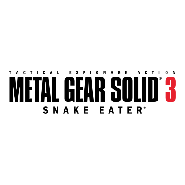 Metal Gear Solid 3 Snake Eater Logo PNG Vector