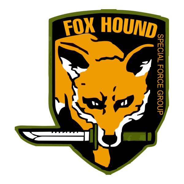 Metal Gear Solid Foxhound Logo PNG Vector