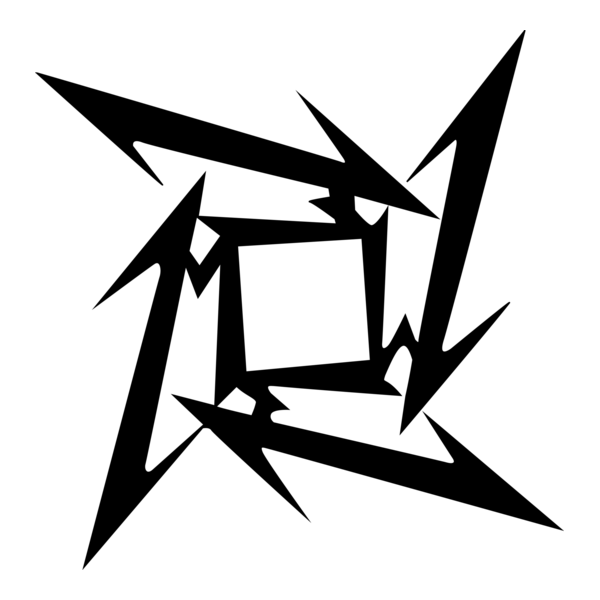 Metallica Ninja Star Logo PNG Vector
