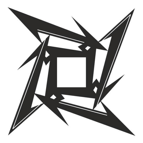 Metallica ninja star Logo PNG Vector
