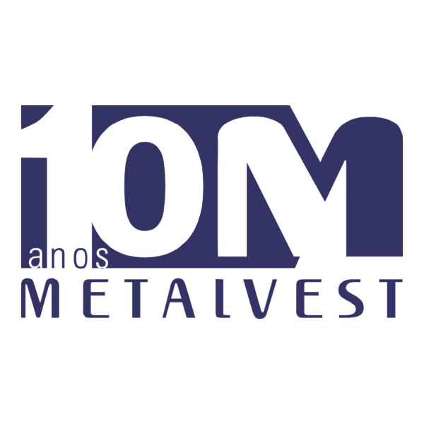 Metalvest 10 Anos Logo PNG Vector