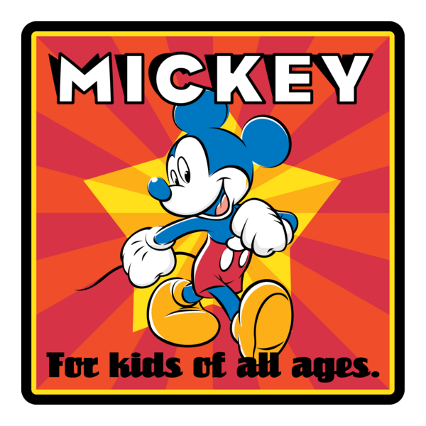Mickey Mouse Logo PNG Vector
