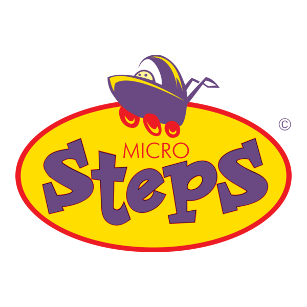 Micro Steps Logo PNG Vector