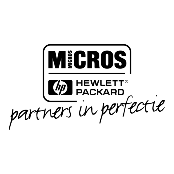 Micros & HP Logo PNG Vector