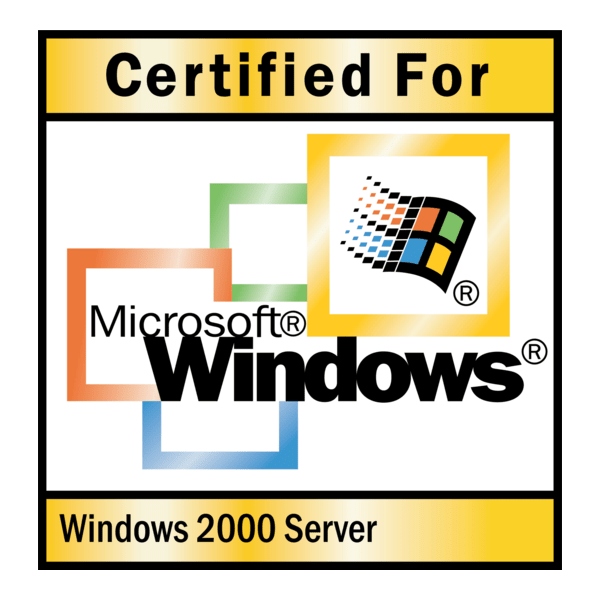 Microsoft Windows 2000 Server Logo PNG Vector