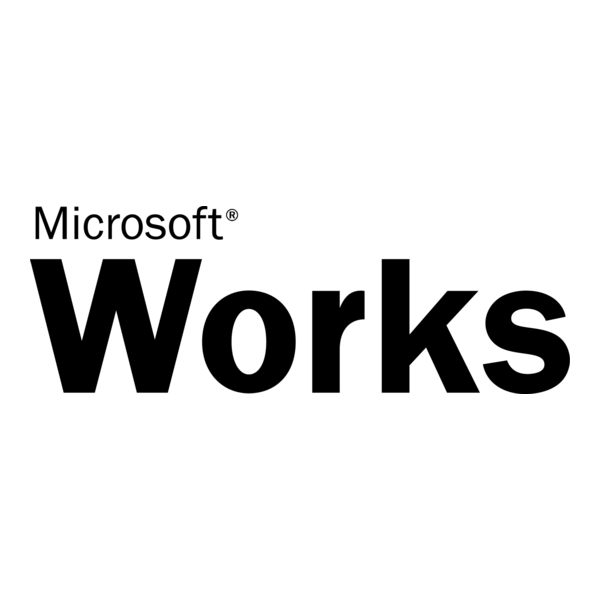 Microsoft Works Logo PNG Vector