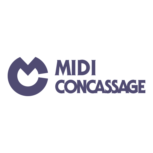 Midi Concassage Logo PNG Vector