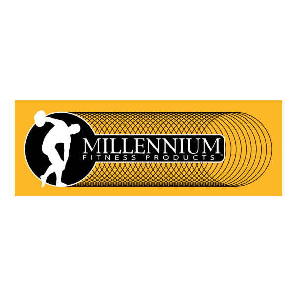 Millennium Fitness Logo PNG Vector