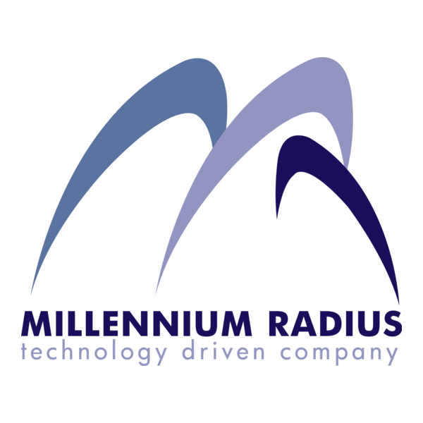 Millennium Radius Logo PNG Vector