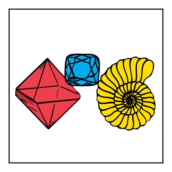 Mineralien Logo PNG Vector