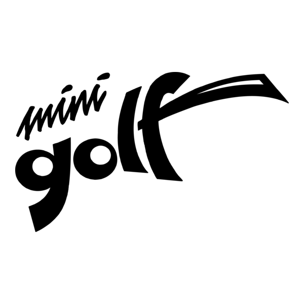 Mini Golf Logo PNG Vector