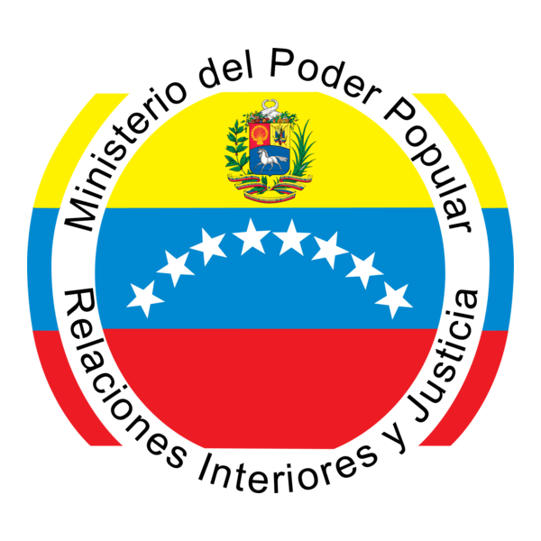 Ministerio del poder popular interior y justicia Logo PNG Vector