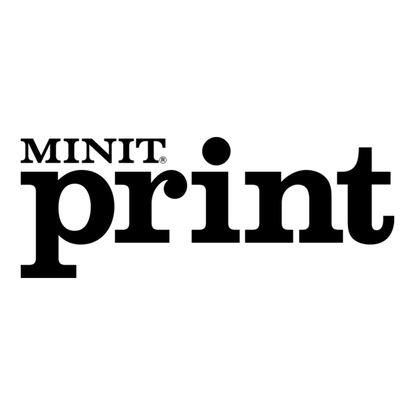 Minit Print Logo PNG Vector