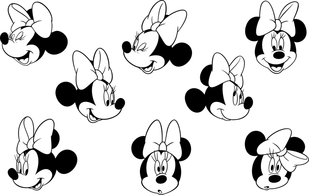 Minnie Mouse Logo PNG Vector