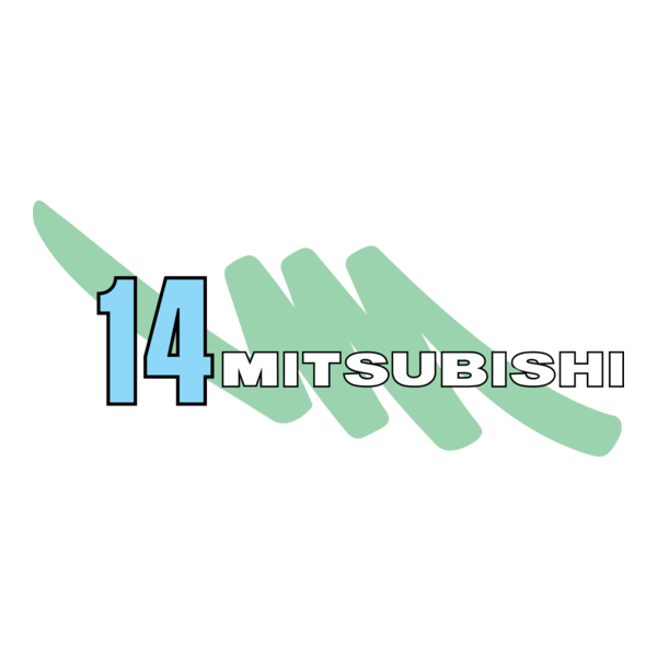 Mitsubishi 14 Logo PNG Vector