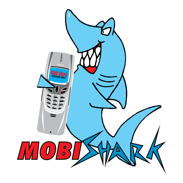 Mobi Shark Logo PNG Vector