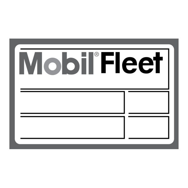 Mobil Fleet Logo PNG Vector