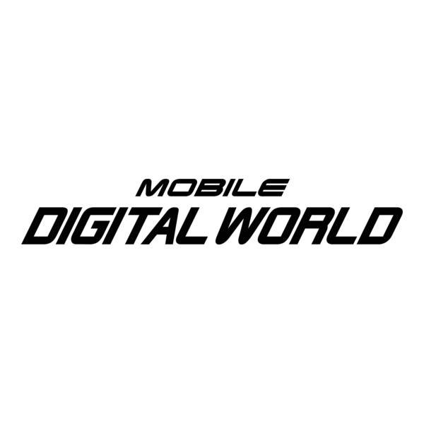 Mobile Digital World Logo PNG Vector