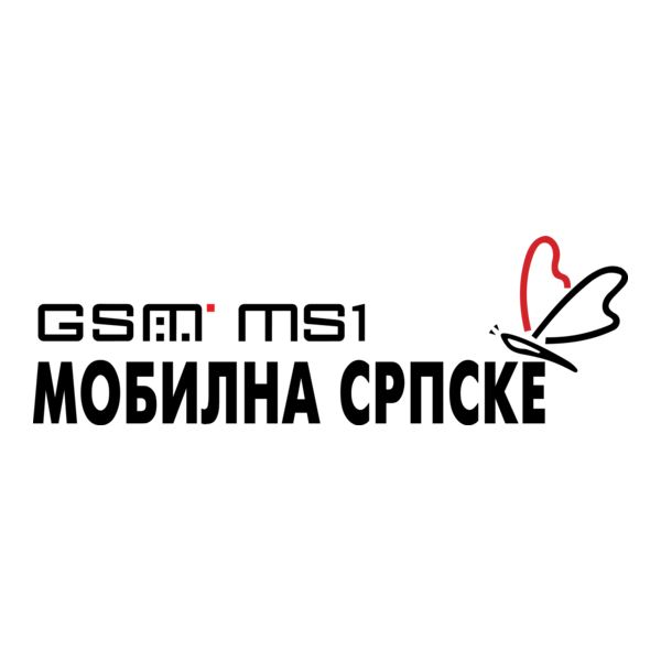Mobilna SRPSKE GSM MS1 Logo PNG Vector