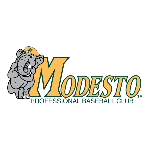 Modesto A's Logo PNG Vector