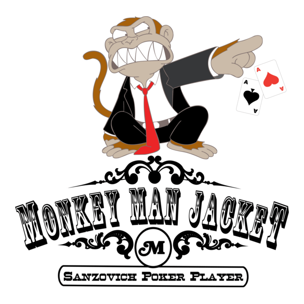 Monkey Man Jacket Logo PNG Vector