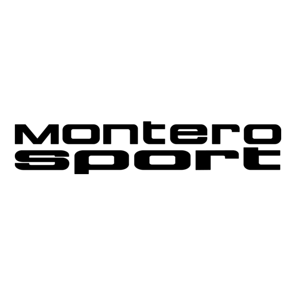 Montero Sport Logo PNG Vector