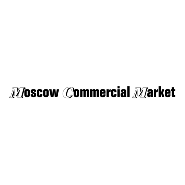 Moscow Commercial Market Logo PNG Vector