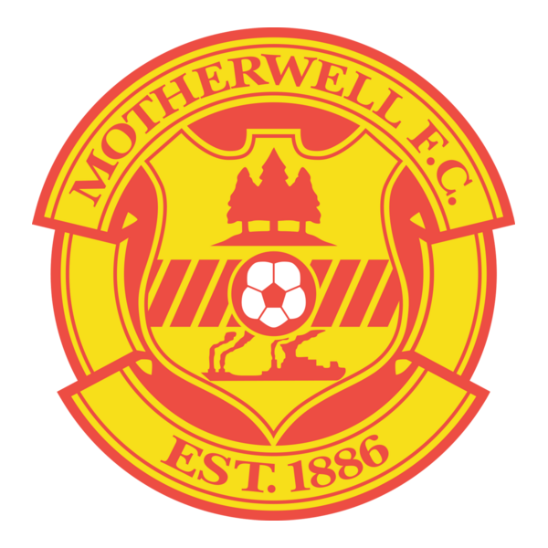 Motherwell FC 80's Logo PNG Vector