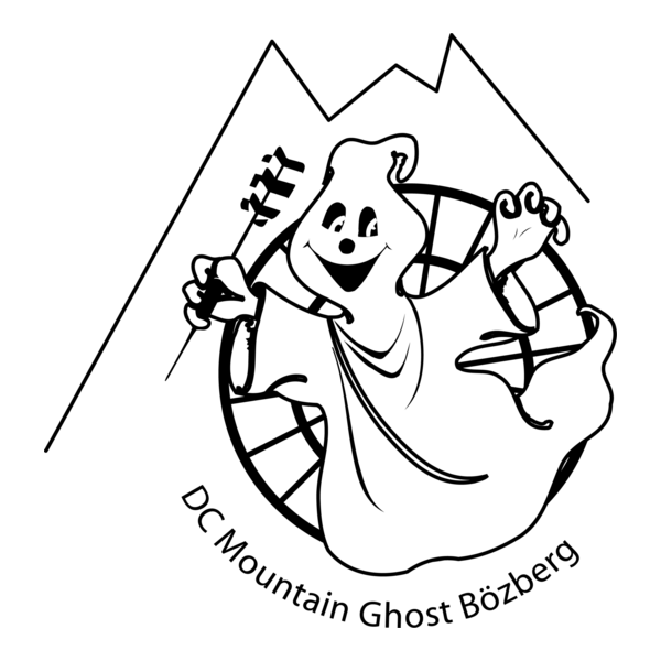 Mountain Ghost Bozberg Logo PNG Vector